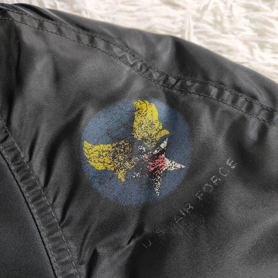 AVIREX N-2B フライトジャケット Y2K 黒 Lサイズ 短丈