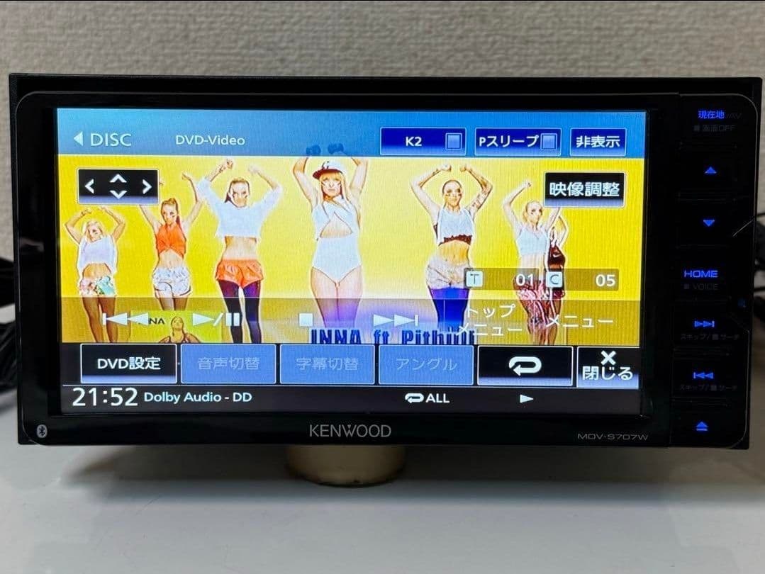 Kenwood ケンウッド　MDV-S707W カーナビ　2020年式