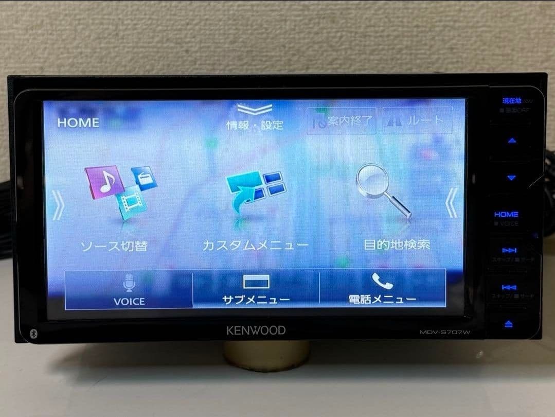 Kenwood ケンウッド　MDV-S707W カーナビ　2020年式