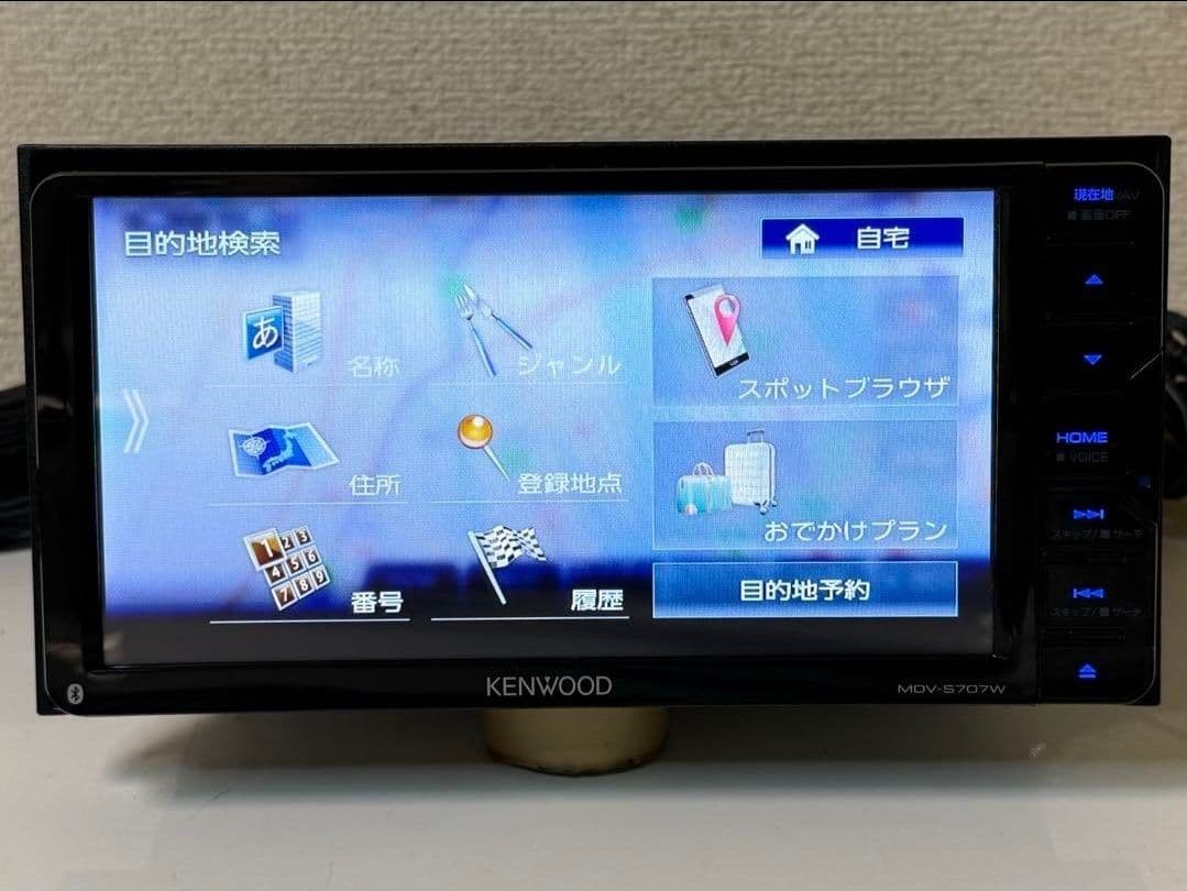 Kenwood ケンウッド　MDV-S707W カーナビ　2020年式