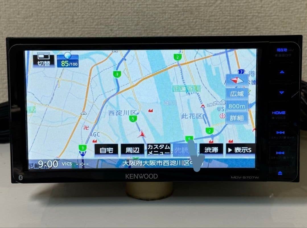Kenwood ケンウッド　MDV-S707W カーナビ　2020年式