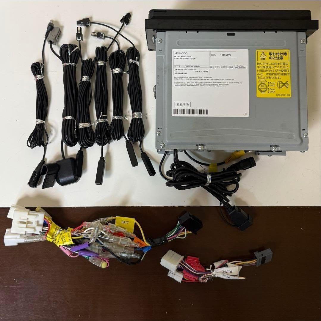 Kenwood ケンウッド　MDV-S707W カーナビ　2020年式