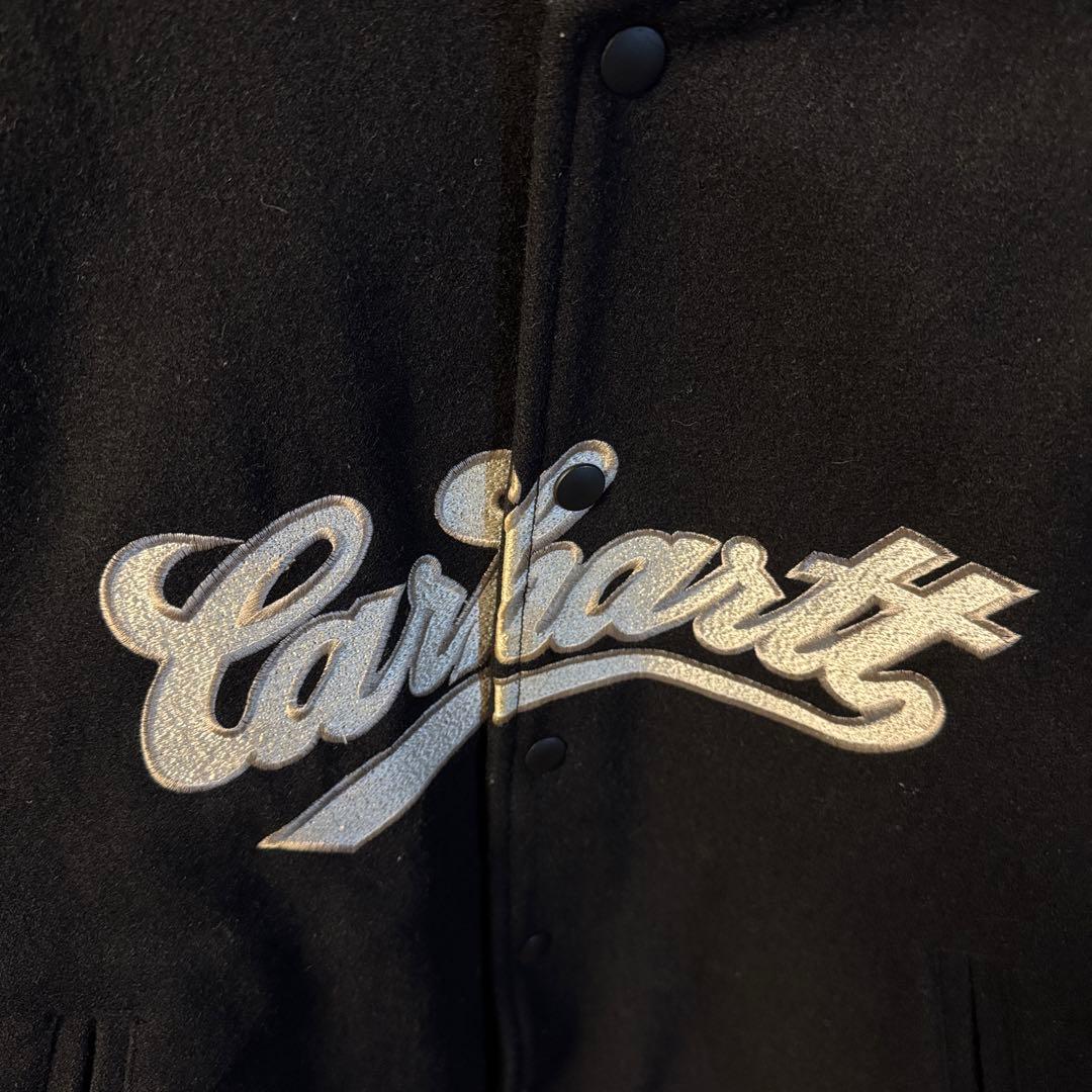 Y2K 00s CARHARTT カーハート スタジアムジャンパー 黒