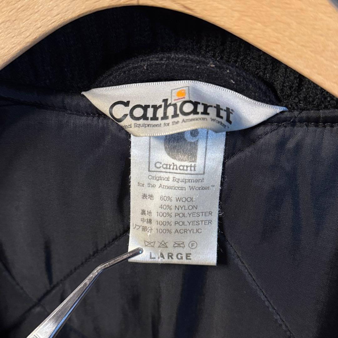Y2K 00s CARHARTT カーハート スタジアムジャンパー 黒