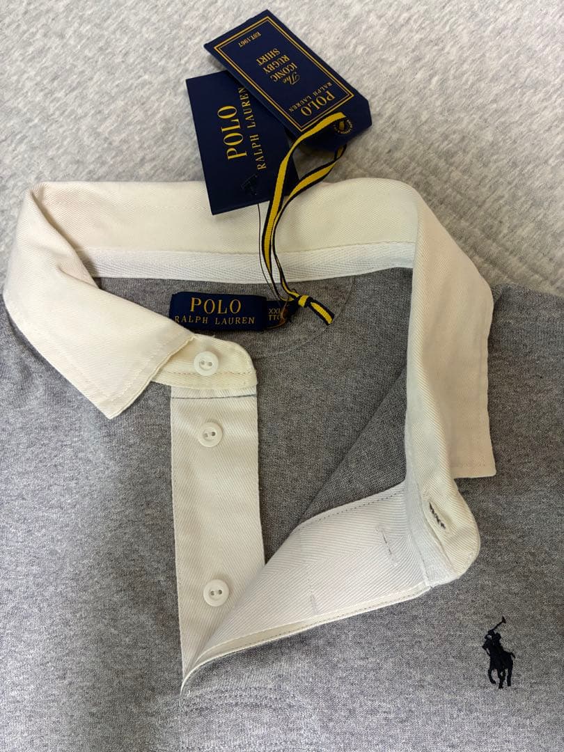 【新品】Polo Ralph Lauren XXL 長袖ポロシャツラガーシャツ