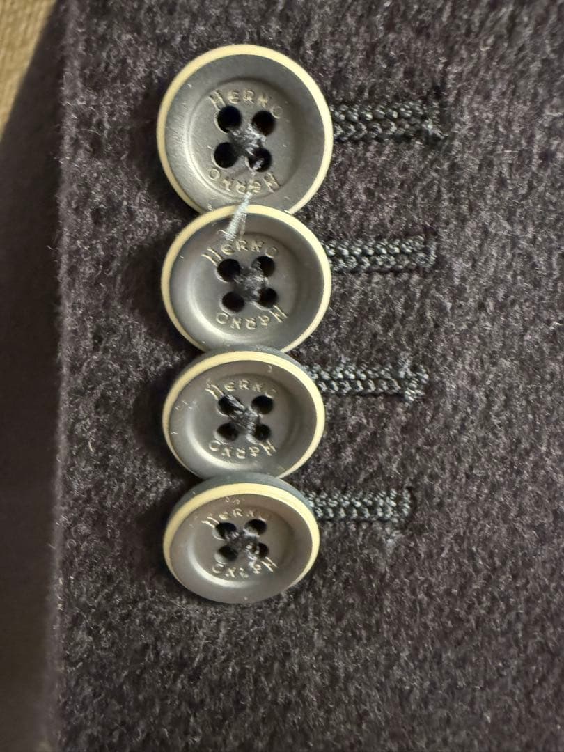 Herno ヘルノ　カシミヤ　コート ネイビー　46 moorer ムーレー