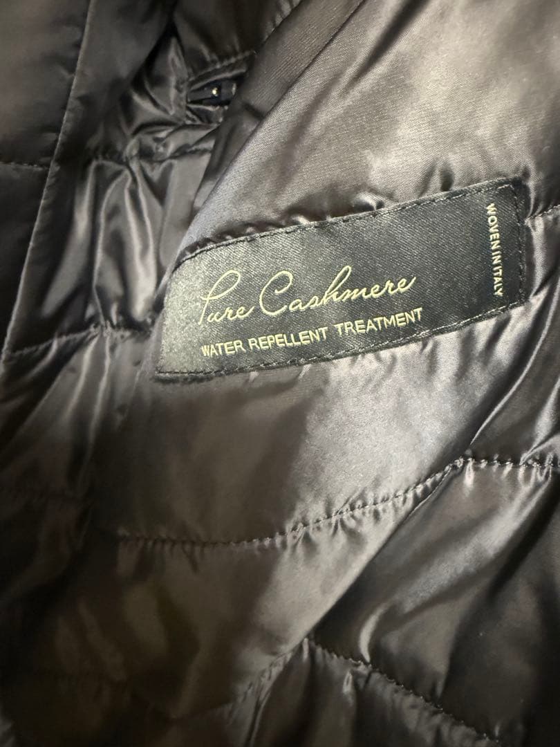 Herno ヘルノ　カシミヤ　コート ネイビー　46 moorer ムーレー