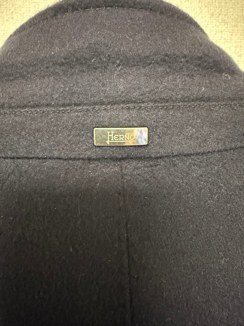 Herno ヘルノ　カシミヤ　コート ネイビー　46 moorer ムーレー