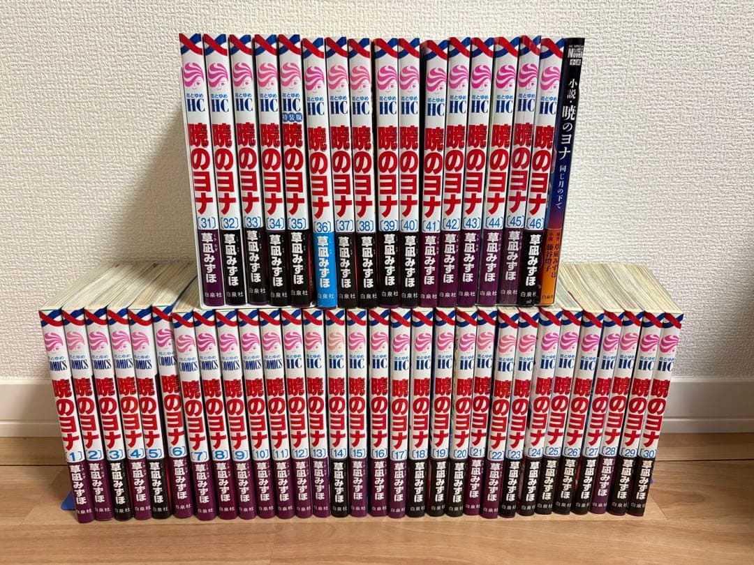 暁のヨナ 1〜46巻 既刊全巻+小説・暁のヨナ　同じ月の下で セット