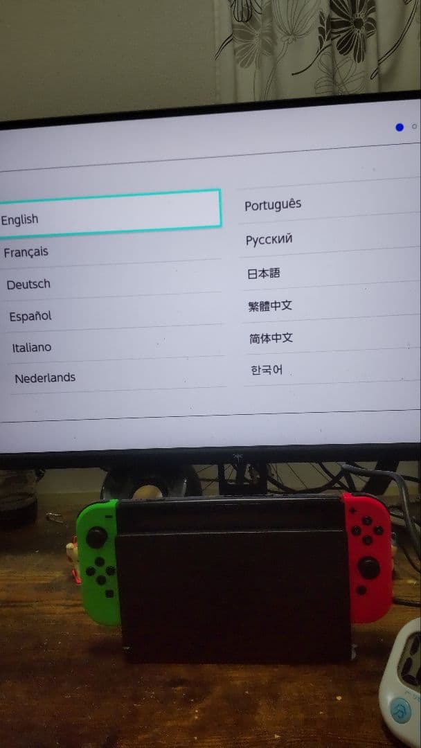 Nintendo Switch 本体 グリーン/ピンク 説明文をお読みください