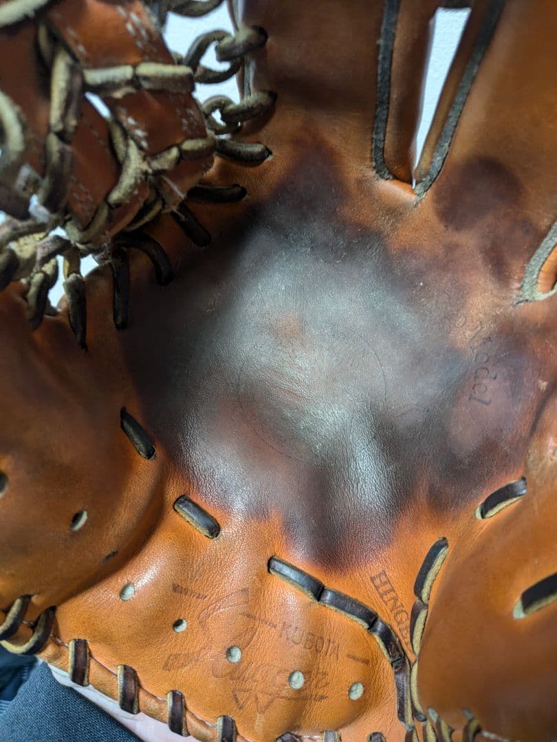 久保田スラッガー硬式野球グローブ 右投げ用 オレンジ