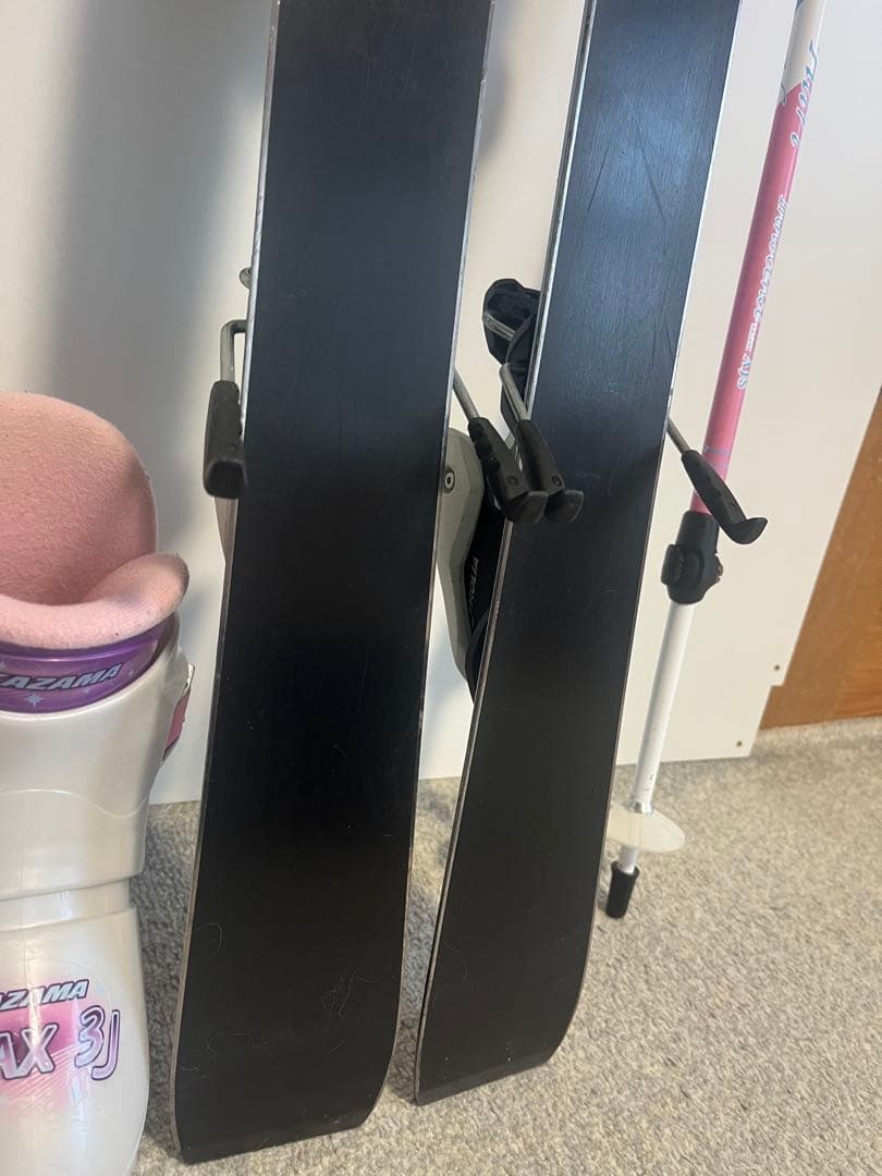 90㎝ スキー板 ブーツ ストック