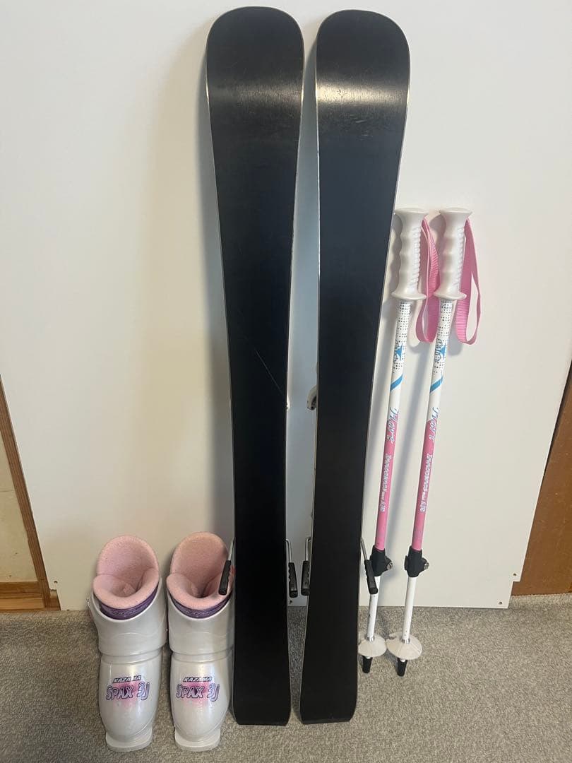 90㎝ スキー板 ブーツ ストック