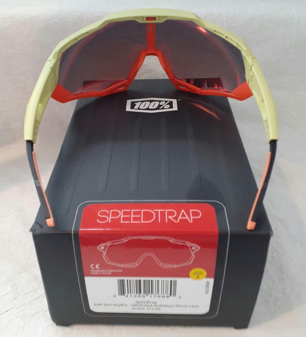 100% SPEEDTRAP Oxyfire ワンハンドレッド サングラス