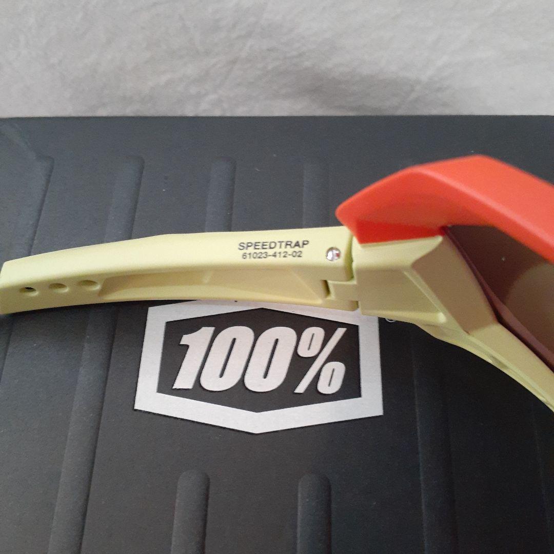 100% SPEEDTRAP Oxyfire ワンハンドレッド サングラス