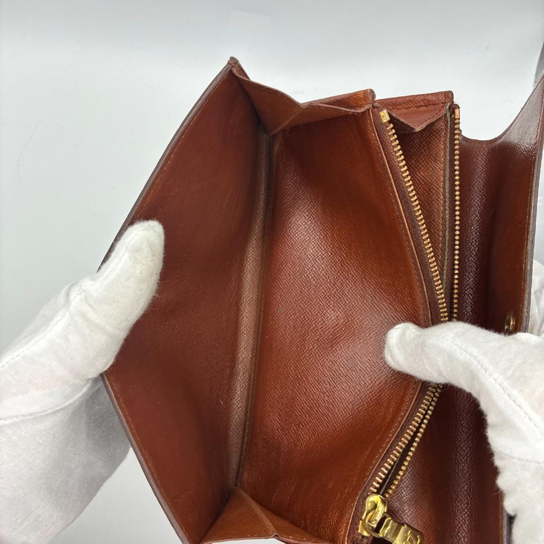 【極美品】 ルイヴィトン モノグラム ポシェット ポルトモネクレディ 長財布