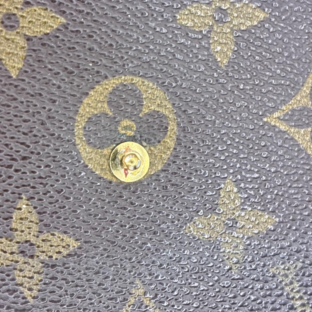 【極美品】 ルイヴィトン モノグラム ポシェット ポルトモネクレディ 長財布