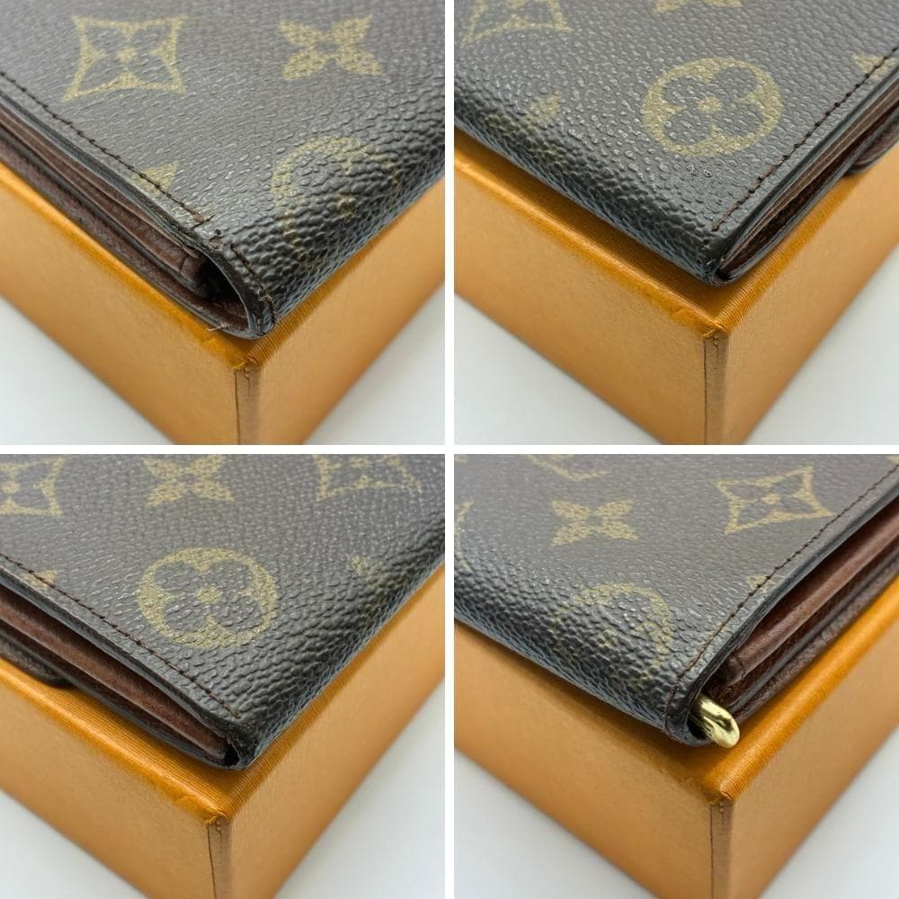 【極美品】 ルイヴィトン モノグラム ポシェット ポルトモネクレディ 長財布