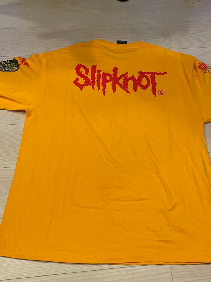 slipknot REBEL8 コラボ ロングスリーブTシャツ オレンジ XL