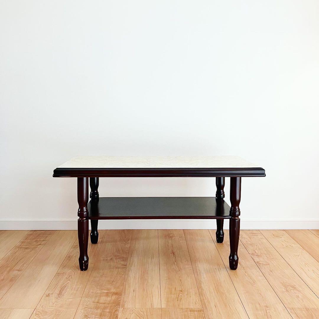 レトロインテリア　コーヒーテーブル　古家具　ビンテージ家具　蚤の市　昭和レトロ