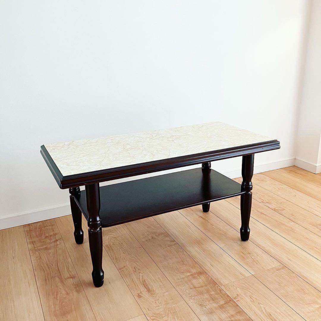 レトロインテリア　コーヒーテーブル　古家具　ビンテージ家具　蚤の市　昭和レトロ