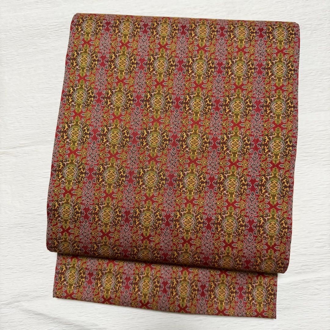 m142 龍村美術織物 たつむら 名古屋帯 正絹