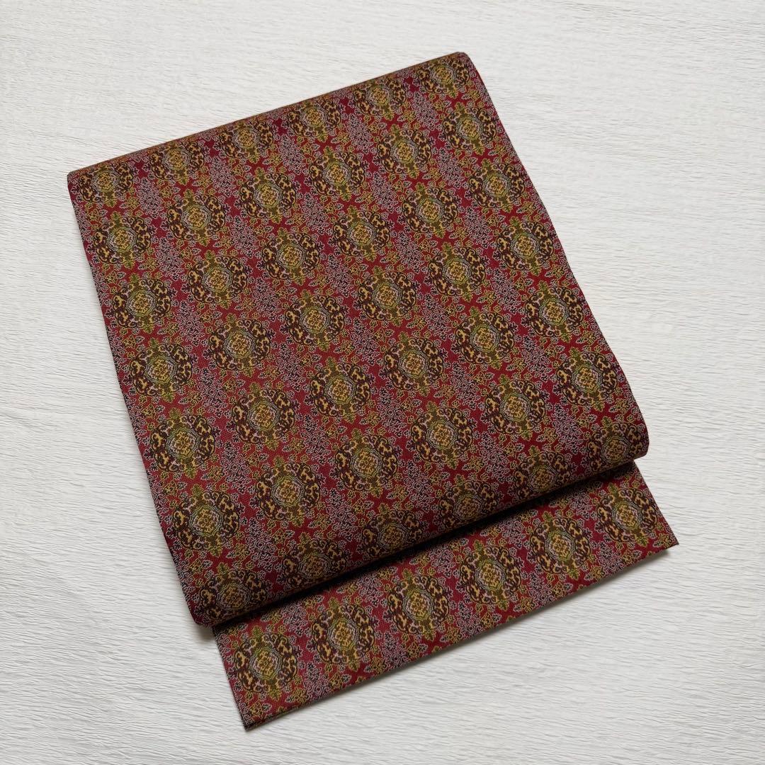 m142 龍村美術織物 たつむら 名古屋帯 正絹