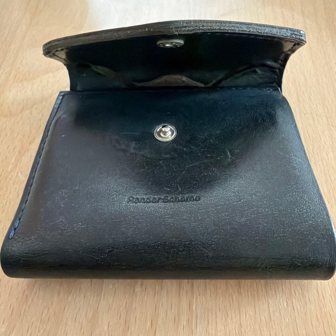 Hender Scheme flap wallet ブラック