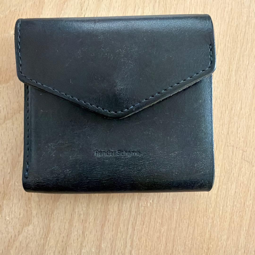 Hender Scheme flap wallet ブラック