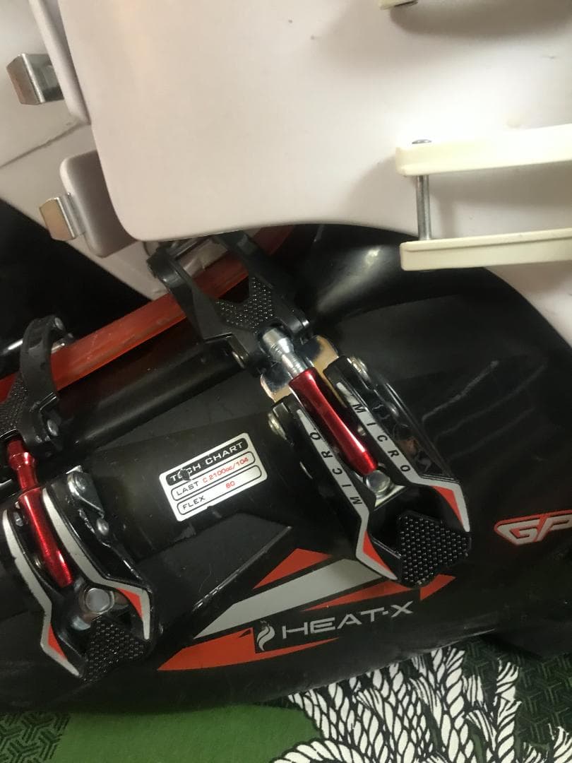 SET 大人スキーセット:K2 スキー板170cm、ブーツ280