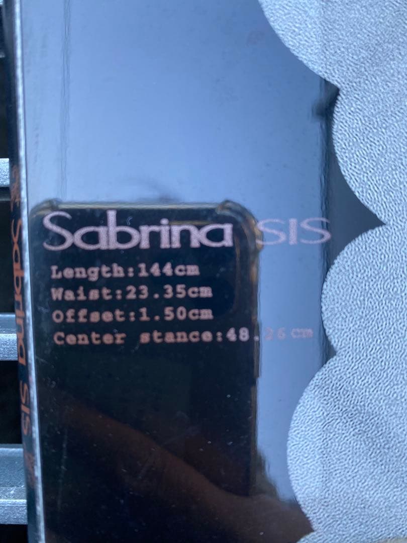 SABRINA　サブリナ　Burton バートン　スノーボードセット！　144㎝