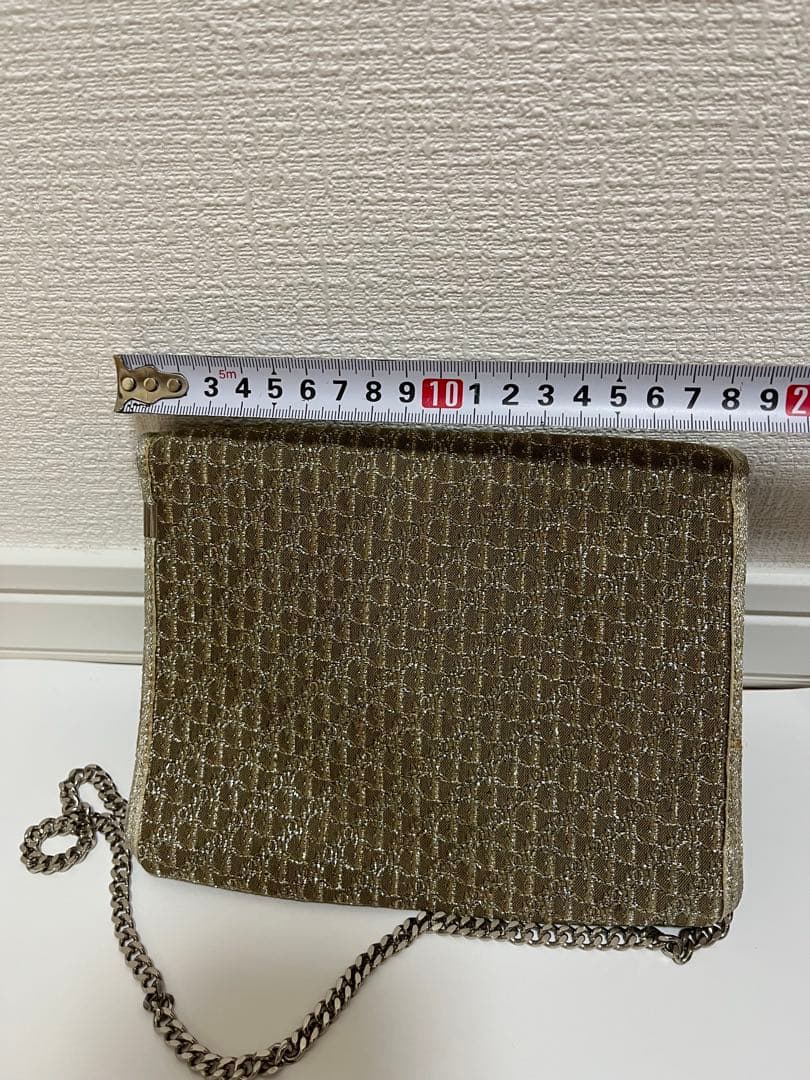 クリスチャンディオール　正規品　ヴィンテージ　チェーンバッグ