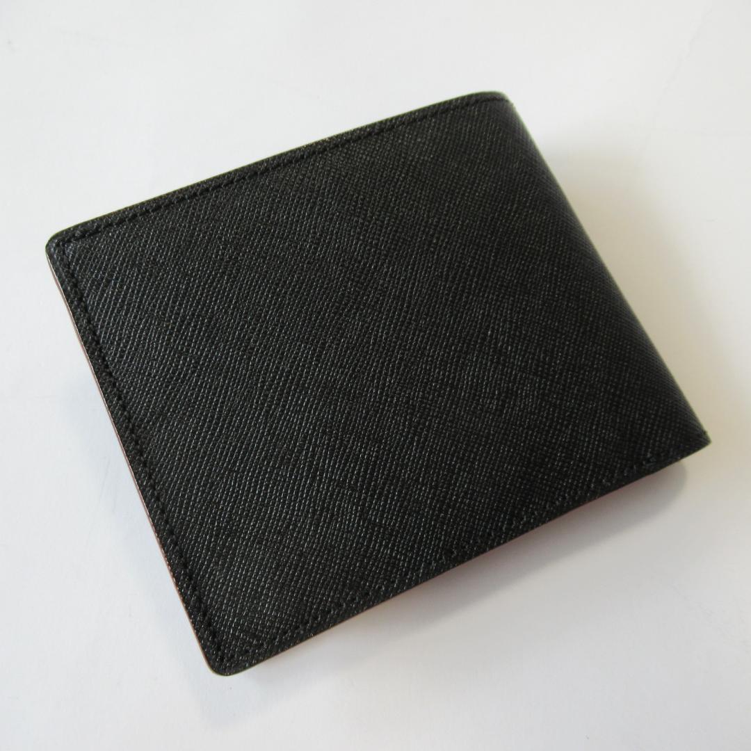 ブラックレーベルクレストブリッジ新品ブラック 2つ折りウォレット / 財布