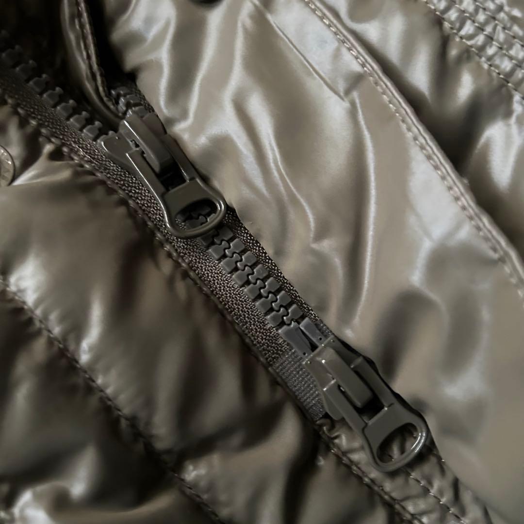 未使用級 FILA GOLF ダウンコート Aライン フード スタンドカラー