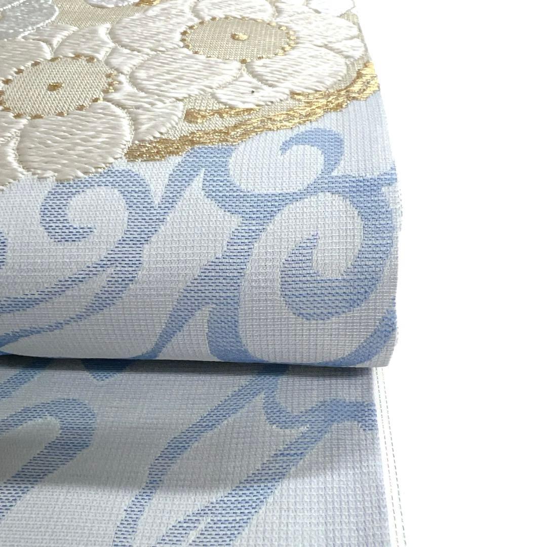 未着用　未仕立て　松竹梅　花紋　流水　金糸　着物　112a d