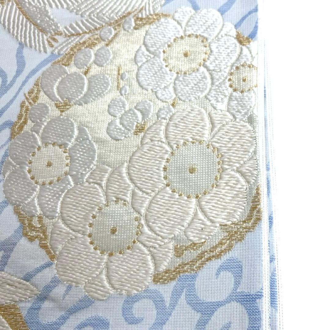 未着用　未仕立て　松竹梅　花紋　流水　金糸　着物　112a d