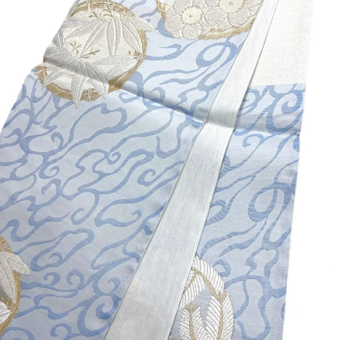 未着用　未仕立て　松竹梅　花紋　流水　金糸　着物　112a d