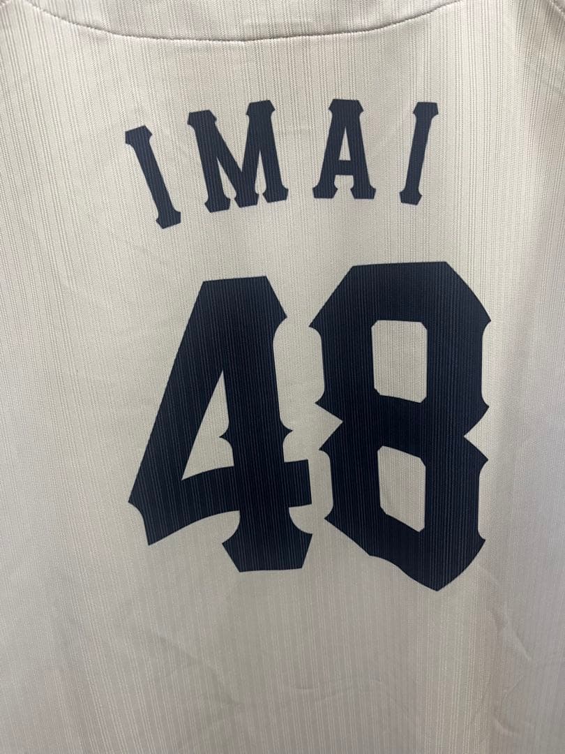 埼玉西武ライオンズ 今井達也 48 75周年記念レプリカユニフォーム XL