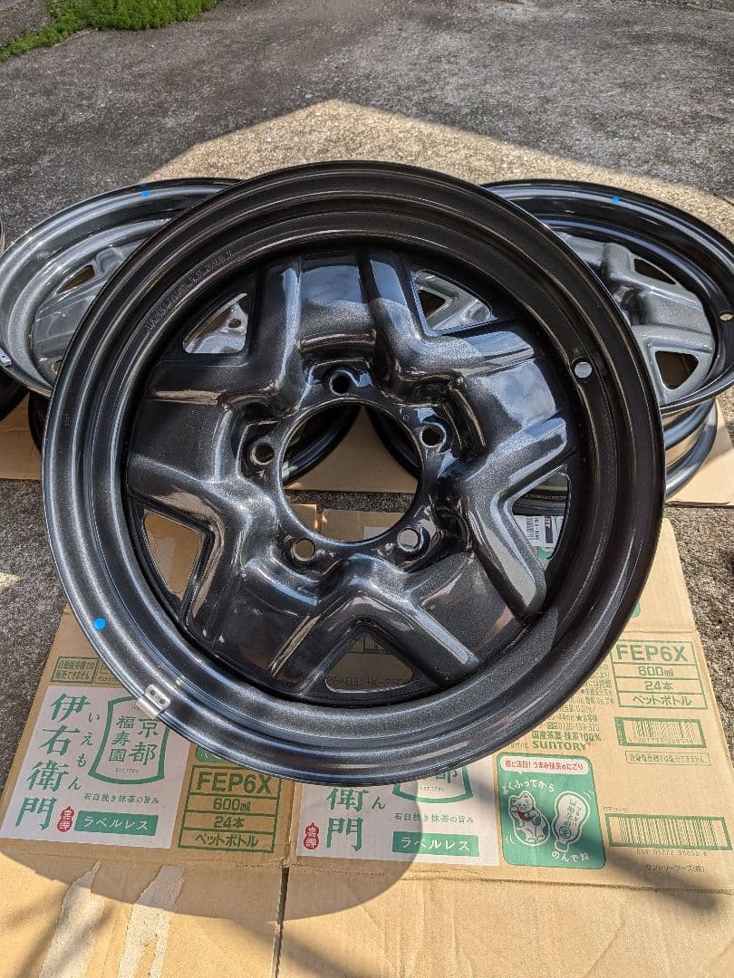 【直接取り引きのみ】最終値下げ!!JB64ジムニー純正ホイール5本