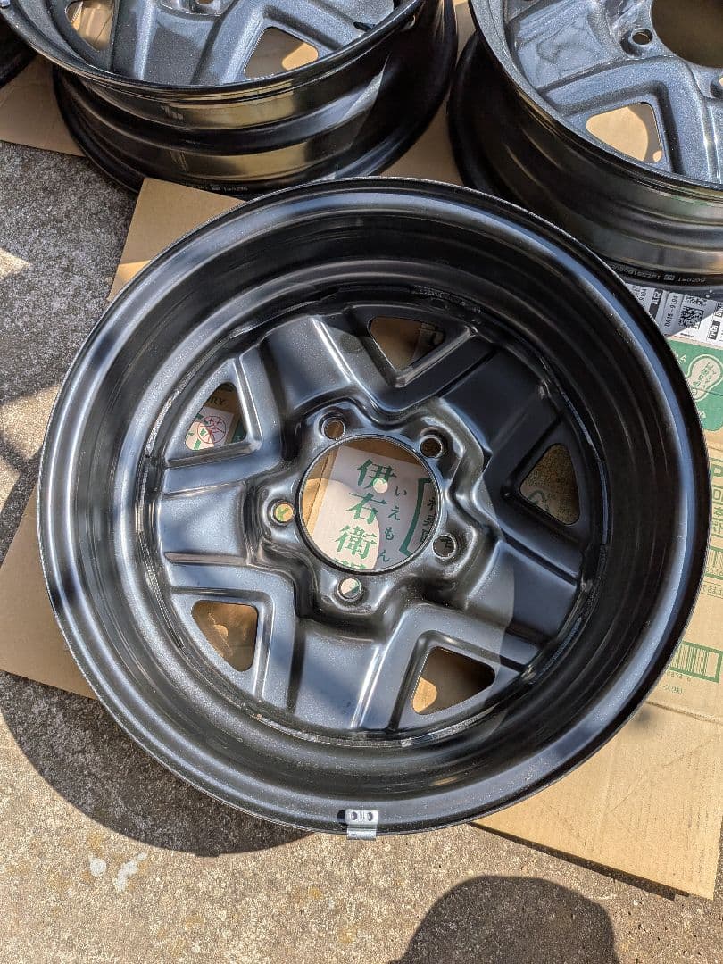 【直接取り引きのみ】最終値下げ!!JB64ジムニー純正ホイール5本
