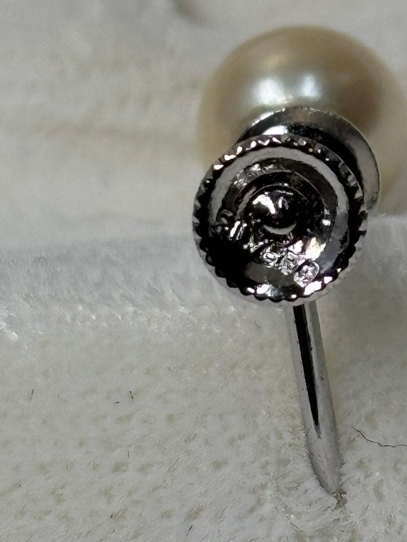 本真珠 パールネックレス イヤリング silver刻印 フォーマル アクセサリー