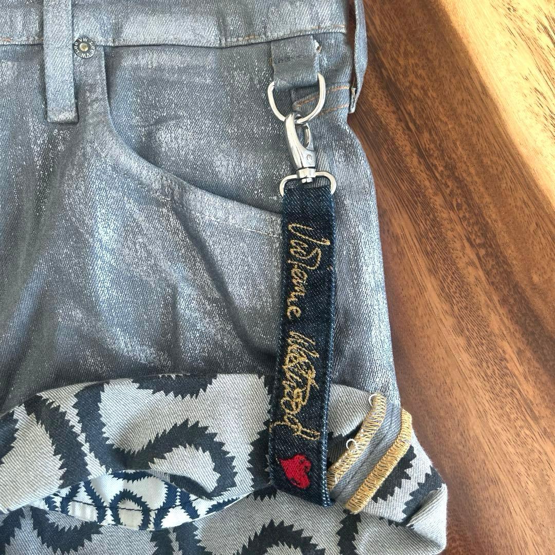 Vivienne Westwood Leeコラボデニムショートパンツ シルバー