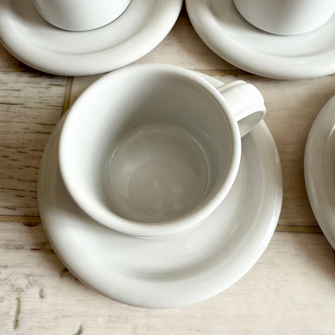 イ*イ様 オールドノリタケ NT ホワイトシリーズ ストーンウェア カップ＆ソー