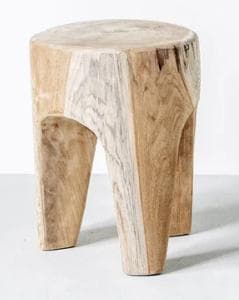 （アントリー ANTRY） Rustic Wood ログスツール（新品未使用）