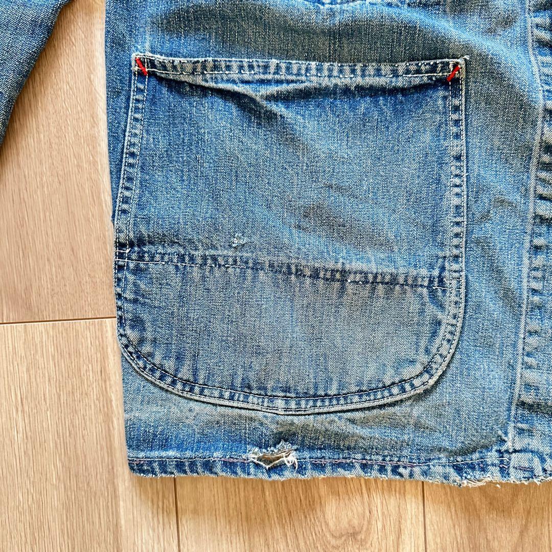 サボってん様50s〜60s PAY-DAY ヴィンテージ デニムカバーオール／