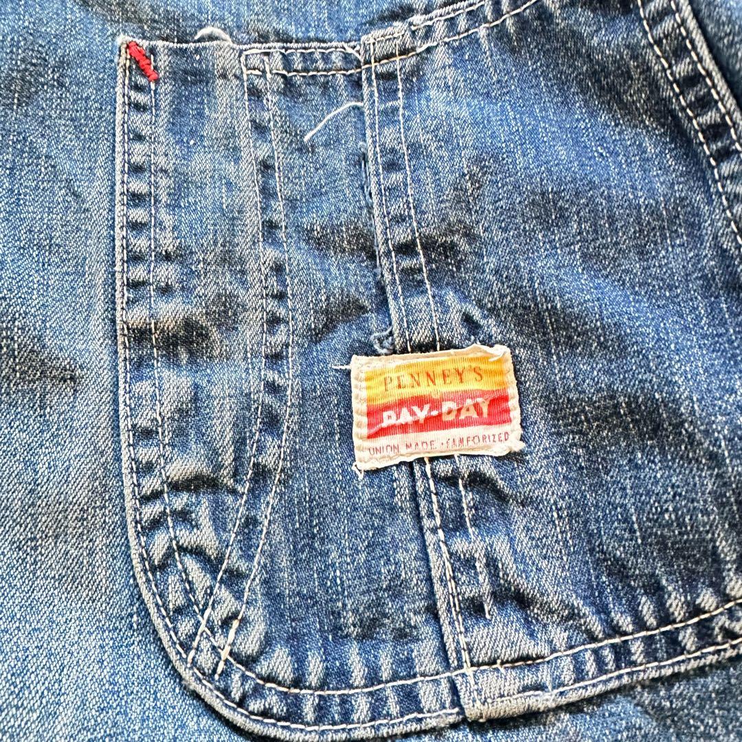 サボってん様50s〜60s PAY-DAY ヴィンテージ デニムカバーオール／