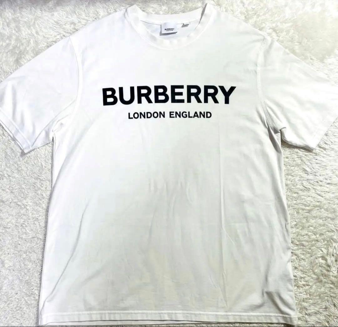 BURBERRY ロゴ Tシャツ ホワイト