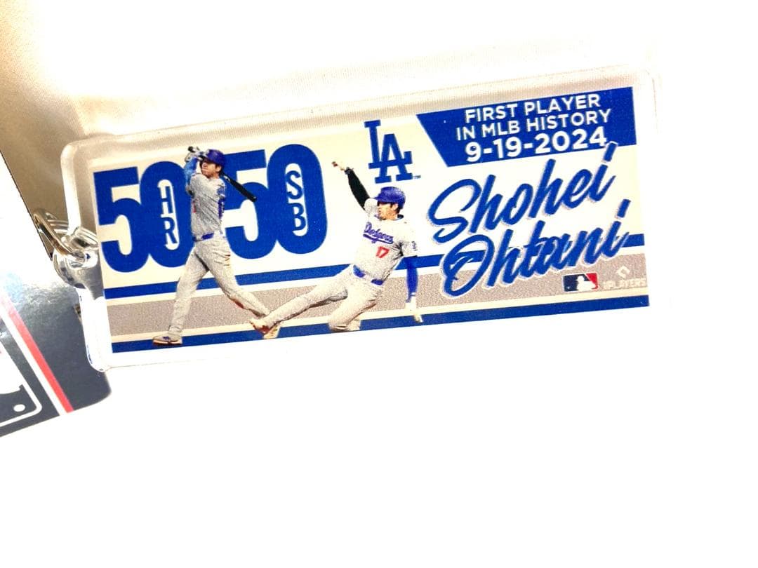 セット☆大谷翔平 チャンピオンリング/大谷翔平キーホルダー2個 ドジャース