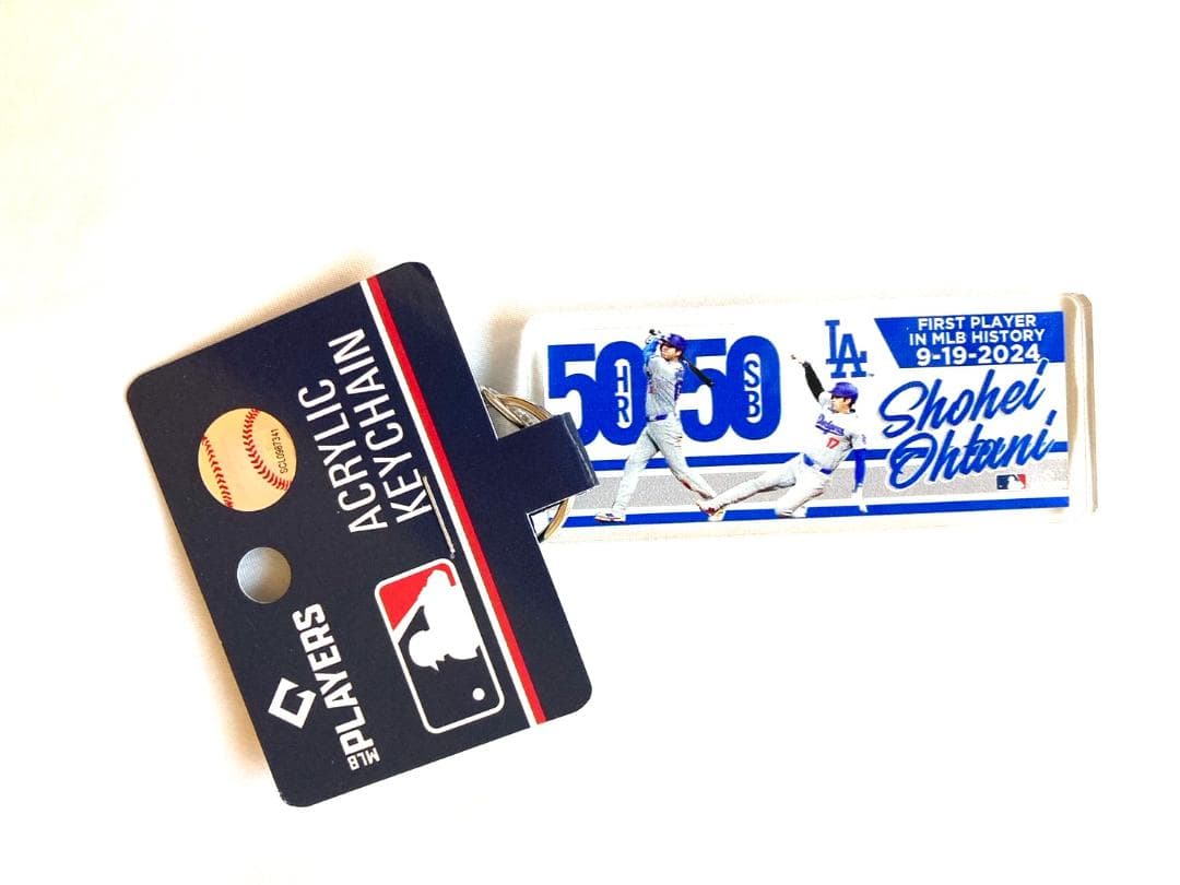 セット☆大谷翔平 チャンピオンリング/大谷翔平キーホルダー2個 ドジャース