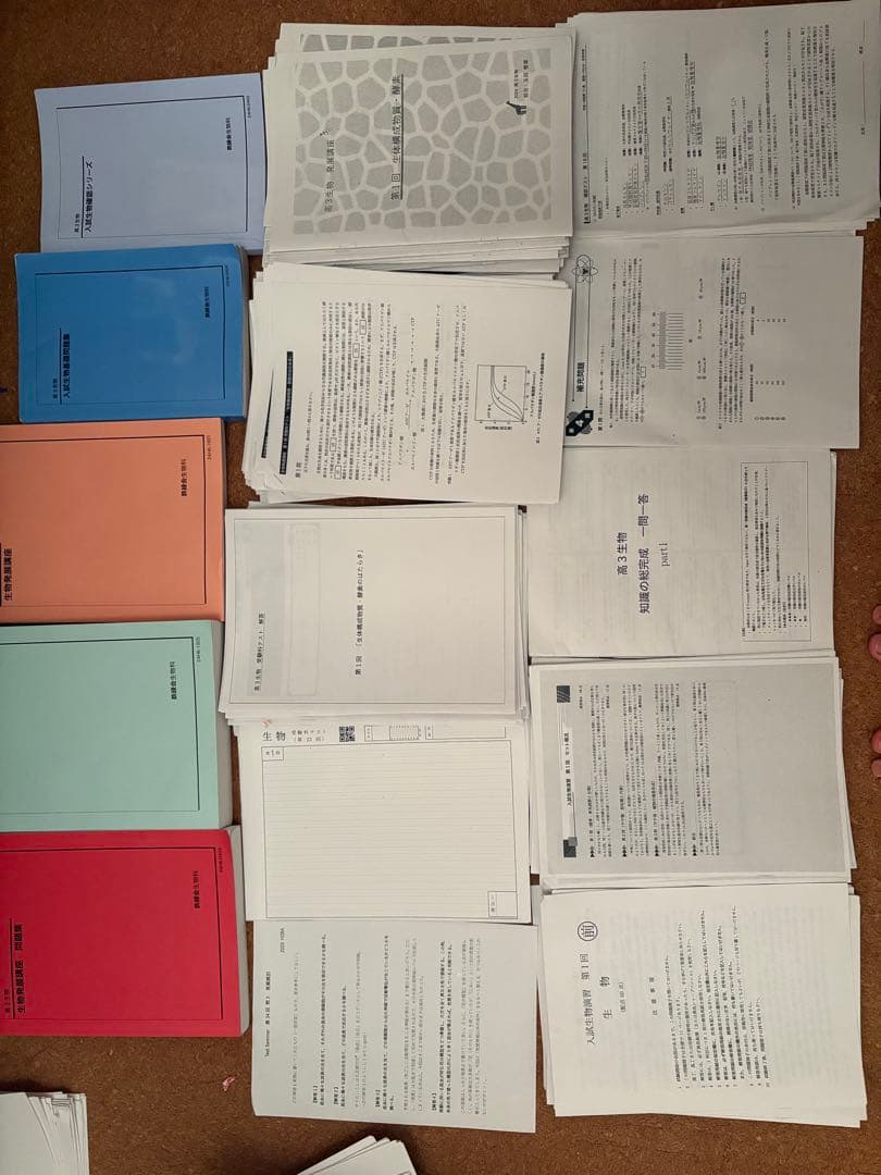 く*ン様 一年分2024鉄緑会生物Aクラス（上位）一式全てあります